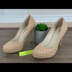 BCBGeneration Pixie Quilted Platform Heels 7 1/2